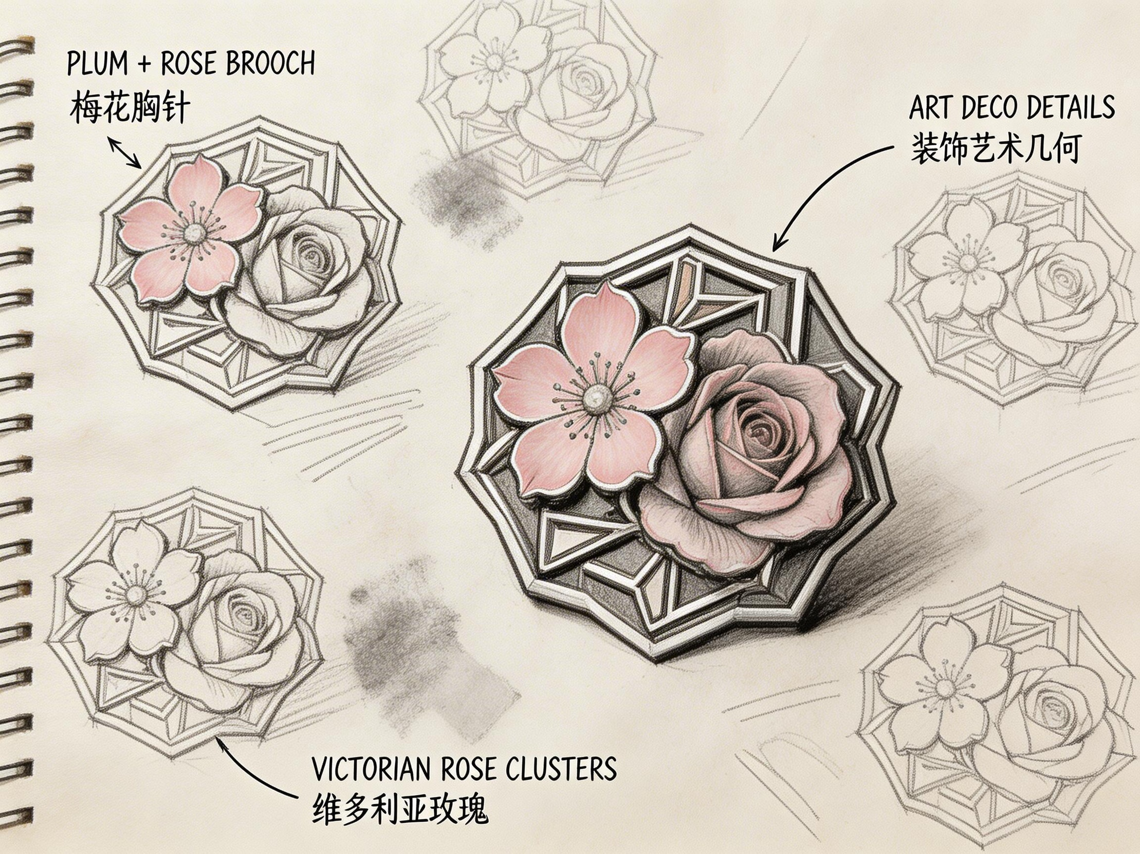 螢石·流雲手串